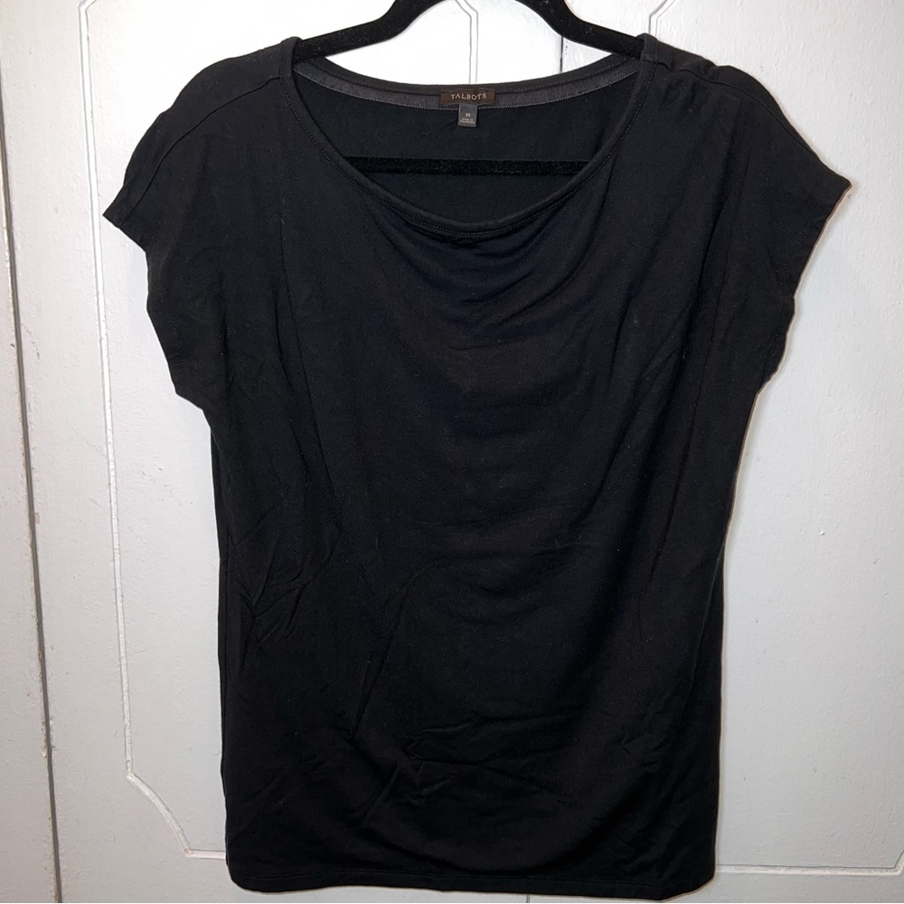Talbots boat-neck top